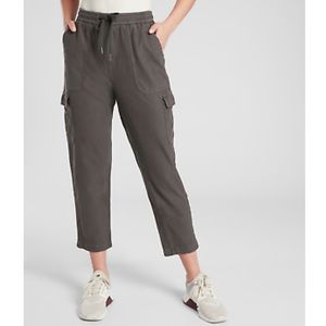 Athleta Farallon Cargo Pant Cypress Green Size 10